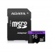 ADATA MicroSDHC Card con Adaptador 16GB ADATA MicroSDHC Card con Adaptador 16GB