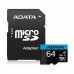 ADATA MicroSD con Adaptador 64GB