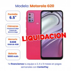 Moto G20 Rosa